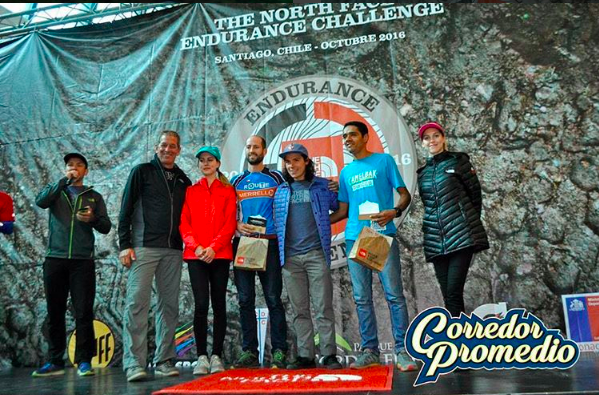 Endurance Challenge The North Face Chile 2016 - Podio